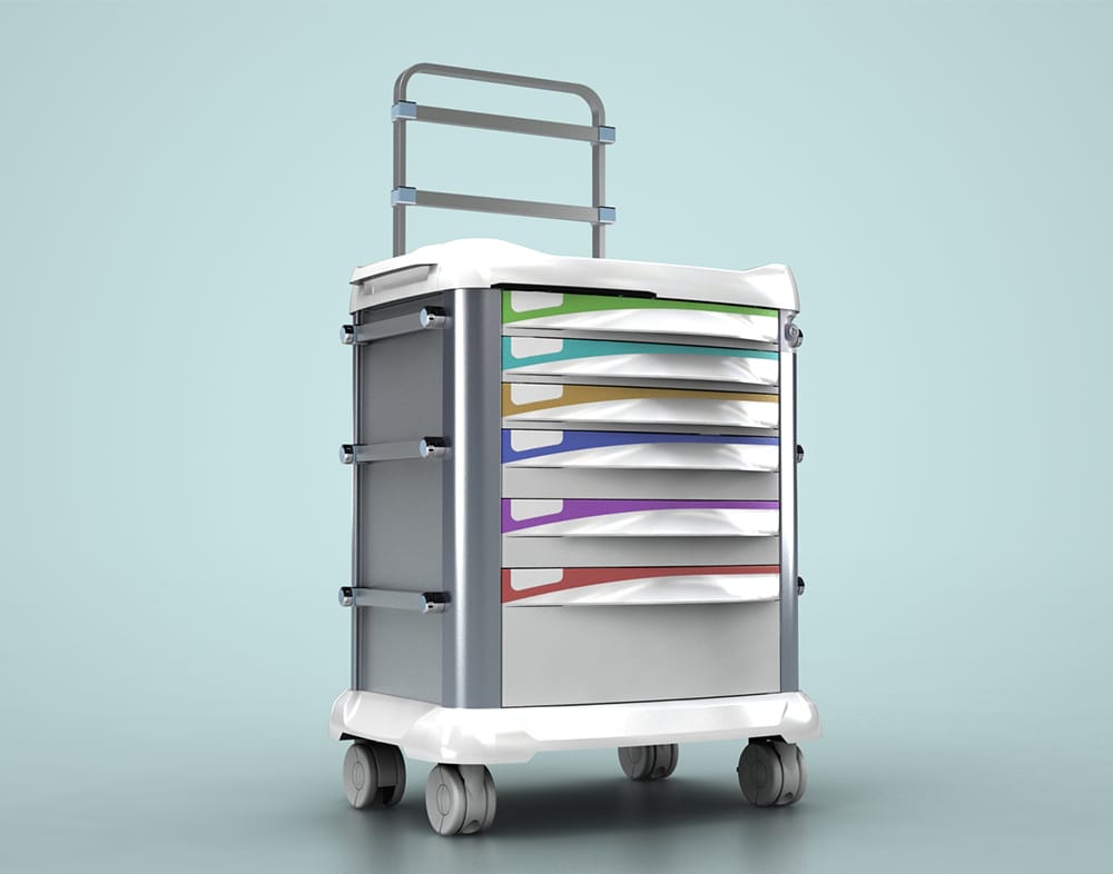 Medical Cart Venn Industrial Design Ankara